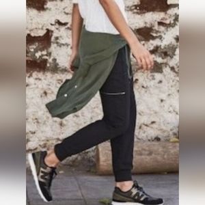 Black Metro Cargo Jogger